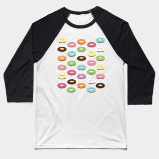Donuts! Baker's dozen cute pastel doughnut design Baseball T-Shirt
